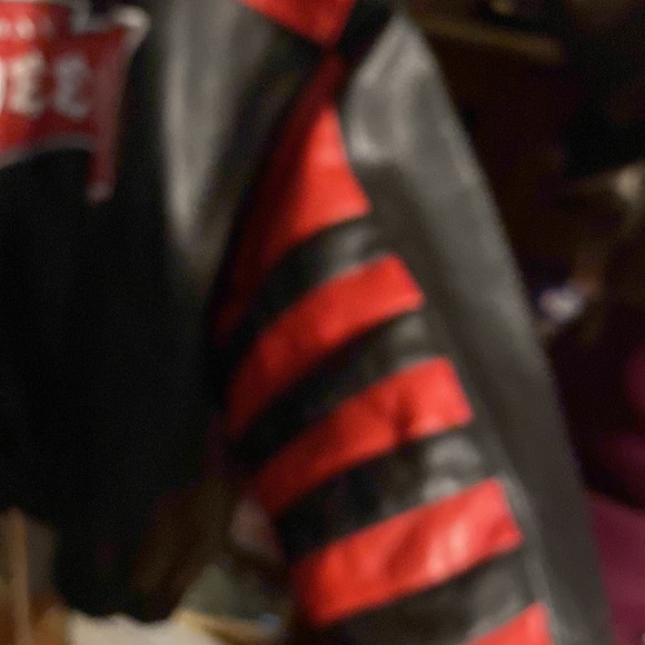 NFL game day Flax leather Tampa Bay Buccaneers jacket - Picture 6 of 10